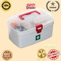 evara international Rectangular Medicine Box, Medical Box, First aid Box,Multi Purpose Box_K57 First Aid Kit-picture-14