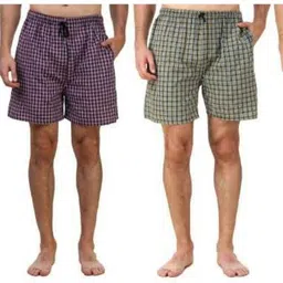 meemaya Pack of 4 Checkered Men Boxer-picture-42