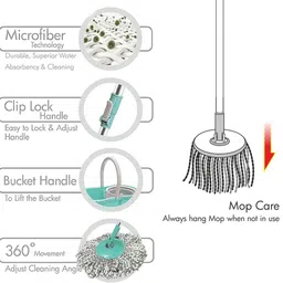 spotzero MINI SPIN MOP Mop Set image 4