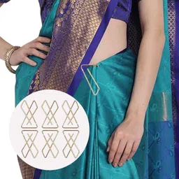 VAMA Sari Saree dupatta chunri pin Brooch image 4