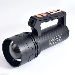 mz M294 (RECHARGEABLE LED SEARCH LIGHT) 500W Laser LED, 7-14 Hours Working Time 14 hrs Torch Emergency Light-picture-17