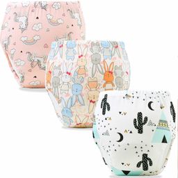 bembika Baby Cotton Potty Training Pants, For Babies,Underwear forToddler -Pack3- (3S)-picture-42