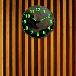 star work Analog 67 cm X 32.5 cm Wall Clock image 2