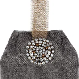 8lovees Girls Grey Potli-picture-17
