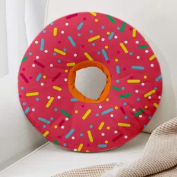me&you Donut Pillow Microfibre Toons & Characters Cushion Pack of 1-picture-28
