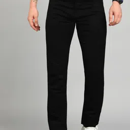lawman Men Slim Mid Rise Black Jeans-picture-18
