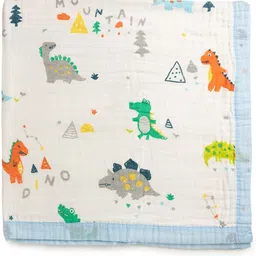 mom's home Printed Single Crib Baby Blanket for AC Room image 4