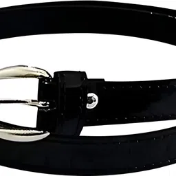 fitknot Women Party, Casual, Formal Black Texas Leatherite, Canvas Belt-picture-25