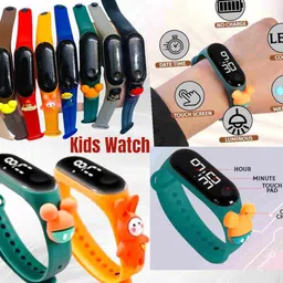 prezzie villa 9pcs Spider Bag, Watch Pencil Box, Pencil, Crayons, Eraser, Ruler Sharpener Set Waterproof Backpack image 5