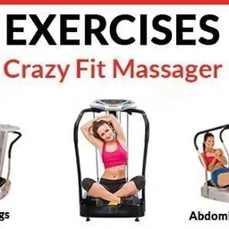 SPINE JADEX Crazy Fit Massager for Full Body Workout Vibration Platform Fitness Machine for Home Gym , Full Body Workout and Fat Loss Massager Crazy Fit Massager for Full Body Workout Vibration Platform Fitness Machine for Home Gym , Full Body Workout and Fat Loss Massager Massager image 3