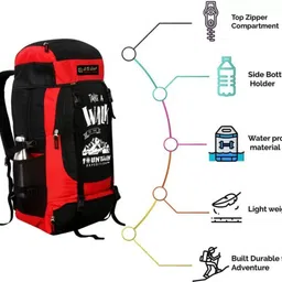 amicoleben #RUCKSACK#RED_15 Rucksack - 65 L image 4