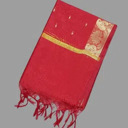 khadija's Jacquard Woven Red Women Dupatta image 4