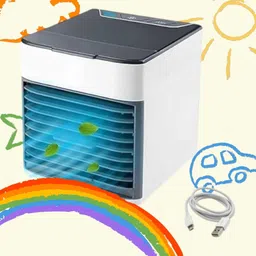 KRITAM Portable Turbine Mini Air Conditioner Water Cooler High Speed Cooler Mini Air Conditioner Water Cooler High Speed Cooler USB Air Cooler-picture-24