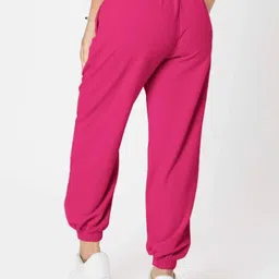 tabadtod enterprises Women Printed Pink Track Pants image 2