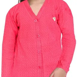 tamayra creation Women Solid V Neck Pink Sweater image 1