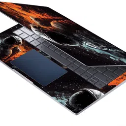 SCOTLON All Panel_Astronaut with helmet_Premium Laptop Skin Vinyl Laptop Skin Compatible for 15.6 inch image 5