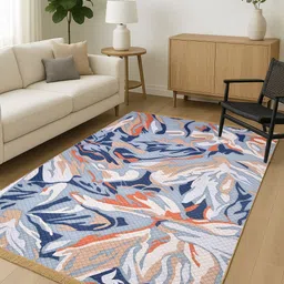 rrc Blue Polyester Carpet-picture-26