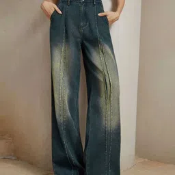 leriya fashion Women Regular Mid Rise Blue Jeans image 5