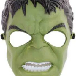 vk mart Hulk Design Shape Face Mask For Kids (Pack of 1) Party Mask-picture-10
