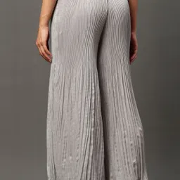 elleven Women Regular Fit Multicolor Polyester Trousers image 2