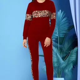 dtr fashion Animal Print Women Track Suit-picture-15