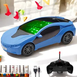 Rechargeable High Speed Remote Control Famous Car & 3D LED Light For Kids_B115-image-9