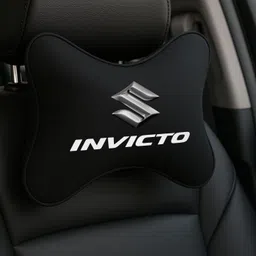 zoom trade Black Polyester Car Pillow Cushion for Maruti Suzuki image 4
