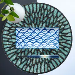 craftsnagri Round Pack of 2 Table Placemat image 4