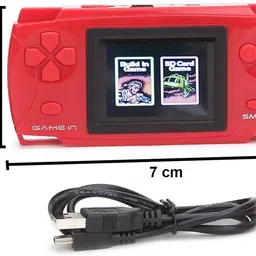 MITASHI Mitashi Game In Smarty Wizard Gaming Console (Red) NA GB with 800 In- Built image 5