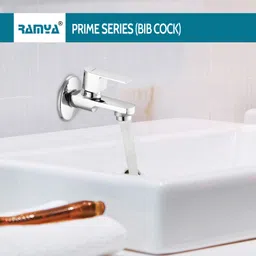 ramya Prime Brass Bib Tap Pack OF 4 For Bathroom and Kitchen Bib Cock Bib Tap Faucet image 5