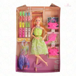 rosefair Beautiful Hair Doll Set for Kids Accessories Doll for Baby Girl Guriya Baby Doll-picture-30