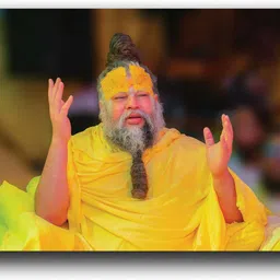 Shri Premanand Ji Maharaj Devotional Wall Poster | Eco Friendly Waterproof Vinyl Sticker | Spiritual Guru Art Print Vinyl-image-9