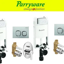 parryware Half Frame Concealed Cistern, with divater body upper cleart set of 2 pic 408 Dual Flush Tank-picture-34