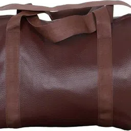 gking 120 L Gym Duffel Bag - Brown Leather - Brown-picture-15