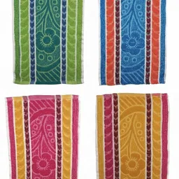 dreamivra Cotton 350 GSM Hand Towel Set image 4