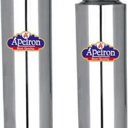 apeiron Stainless Steel Fridge Water Bottle Silver (Pack of 2) 1000 ml Bottle-picture-24