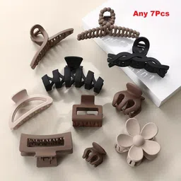 alucia Matte Hair Claw Clip Clutcher Accessories For Women And Girls Hair Claw-picture-12