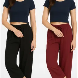 Women Multicolor Capri-image-18
