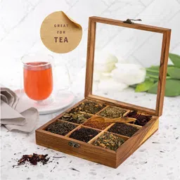 vernissage kitchen Spice Set Wooden, Glass image 2