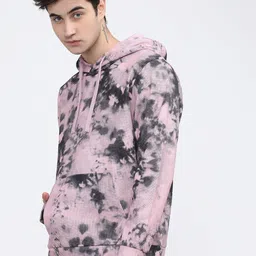 highlander Men Full Sleeve Dyed Hooded Sweatshirt image 3