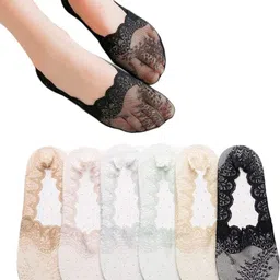 Women Floral Print Low Cut-image-13