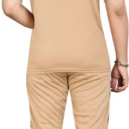 nispruh Men Night Suit Set Black Striped image 2