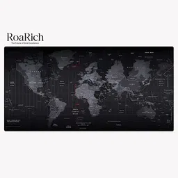 RoaRich World Map Extended Gaming Mouse Pad (800 × 300 × 3 mm) Mousepad-image-72