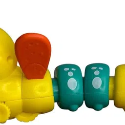 glimring Cute Caterpillar Wind Up Key Operated Moving Toys for Kids Rattle-picture-38