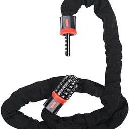 otoroys Heavy Duty Bike Lock | Wheel Mountable 5-Digit Combination Chain Lock Stainless Steel Heavy Chain Lock-picture-11