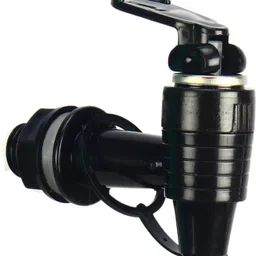 halsey 1 Pc RO Tap Set - Compatible with All RO Water Purifiers-Black Tap Mount Water Filter image 1