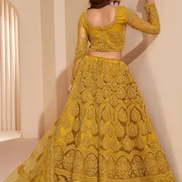 udbhav export Embroidered Semi Stitched Lehenga Choli image 2