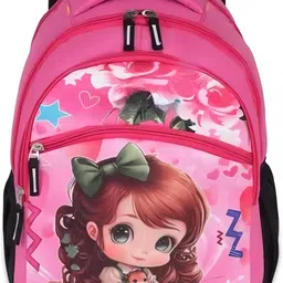 hinex Medium 25 L Laptop Backpack kids bag for boys and girls school bag pink-picture-14