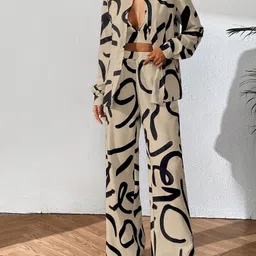 bold look Top Palazzos Co-ords Set image 5