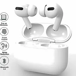 omer n co Earbuds Elite Smart Mic Touch Bass Bluetooth Headset image 3